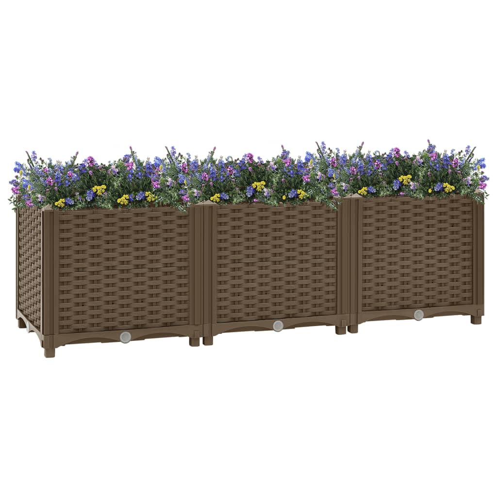 hevet bed 120x40x38 cm polypropylen