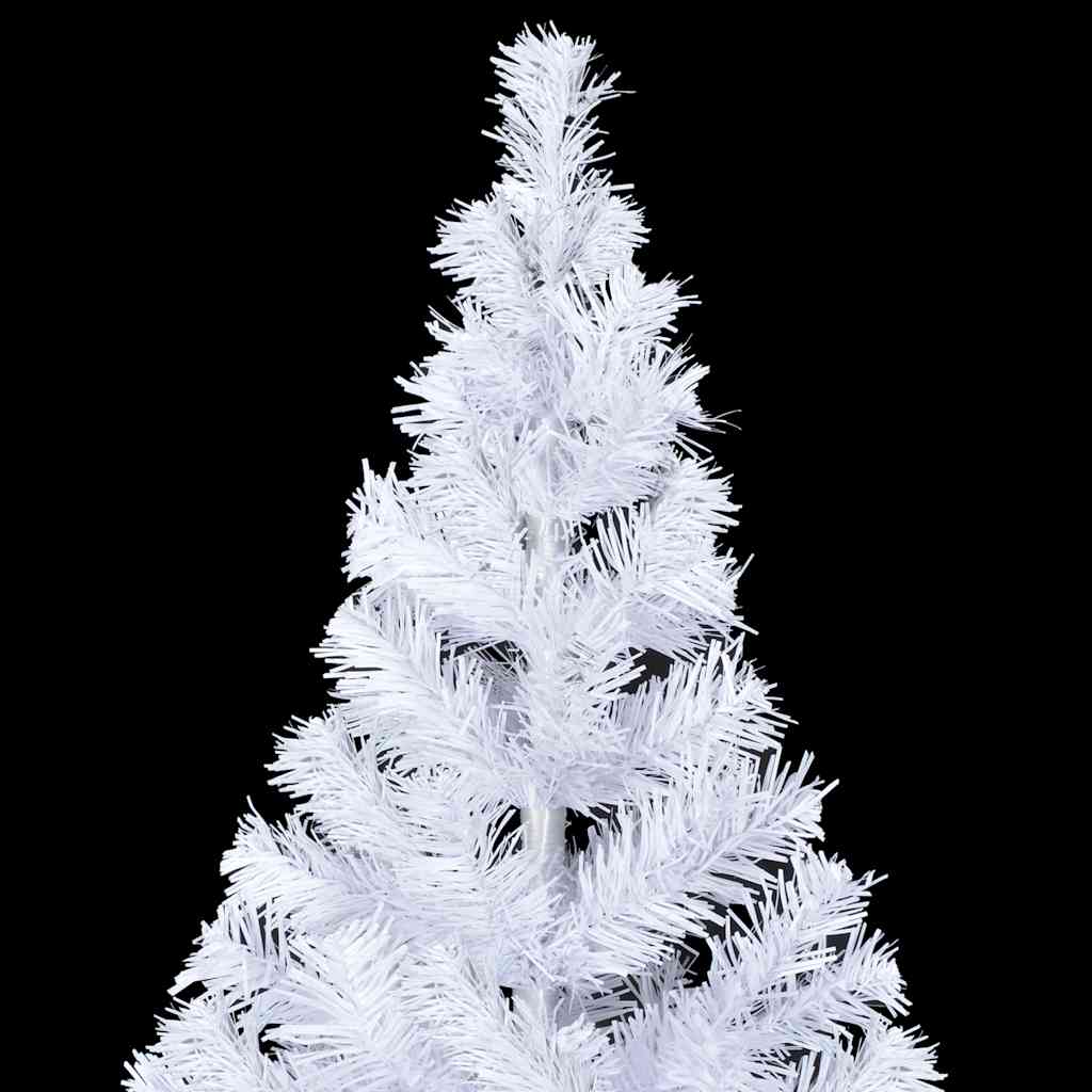 Forhåndsbelyst kunstig juletre med kulesett 210 cm 910 grener