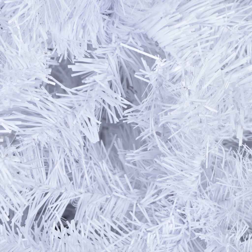Forhåndsbelyst kunstig juletre med kulesett 210 cm 910 grener