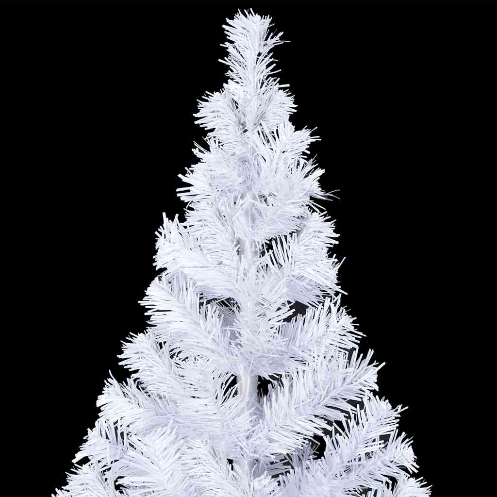 Forhåndsbelyst kunstig juletre med kulesett 120 cm 230 grener