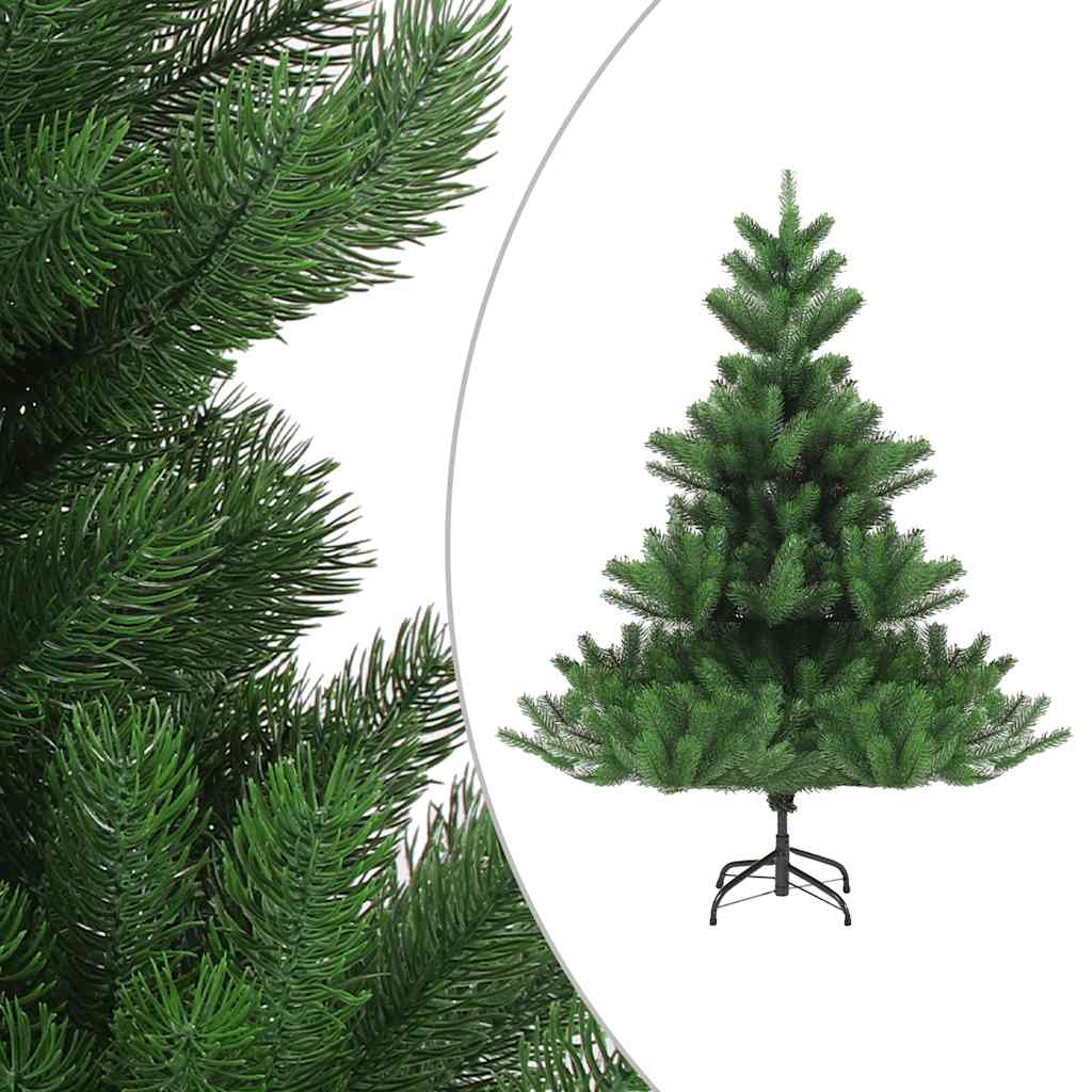 Nordmann kunstig juletre med LED og kulesett gran grønn 180 cm