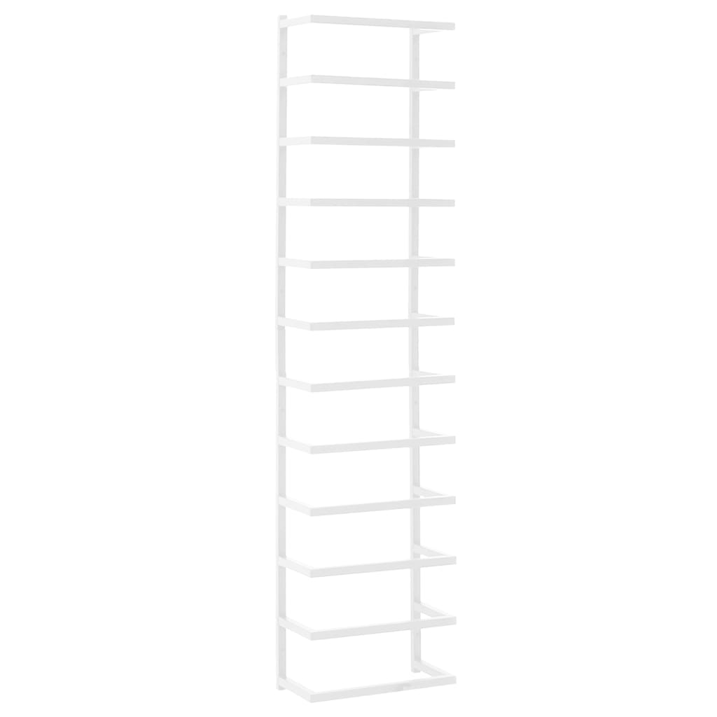 Håndklestativ 24x12x96 cm stål hvit