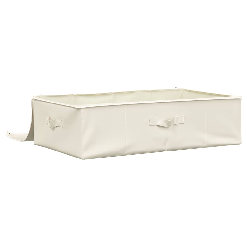 Oppbevaringsbokser 2 stk stoff 70x40x18 cm grå