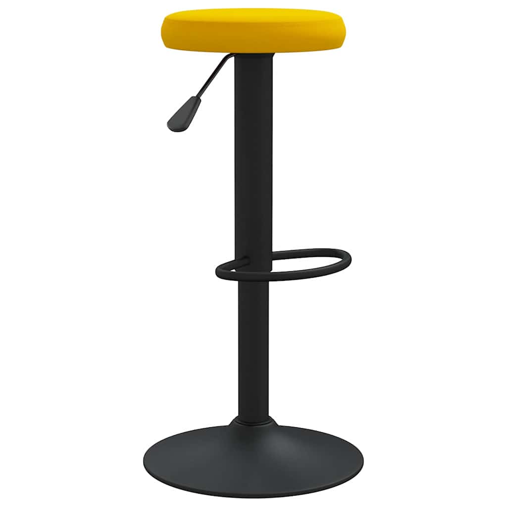 Barkrakker 2 stk sennepsgul fløyel