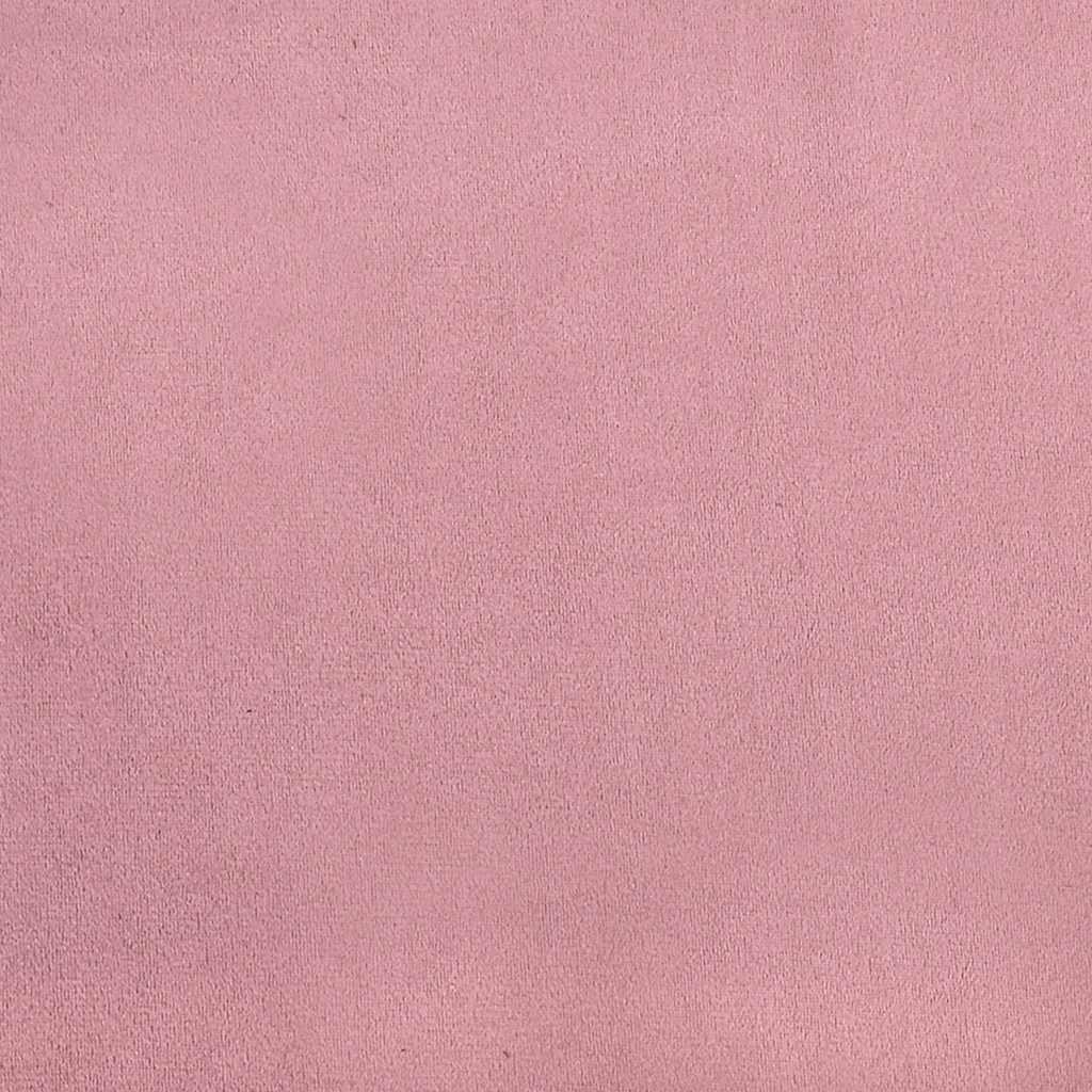 Svingbare spisestoler 2 stk rosa fløyel