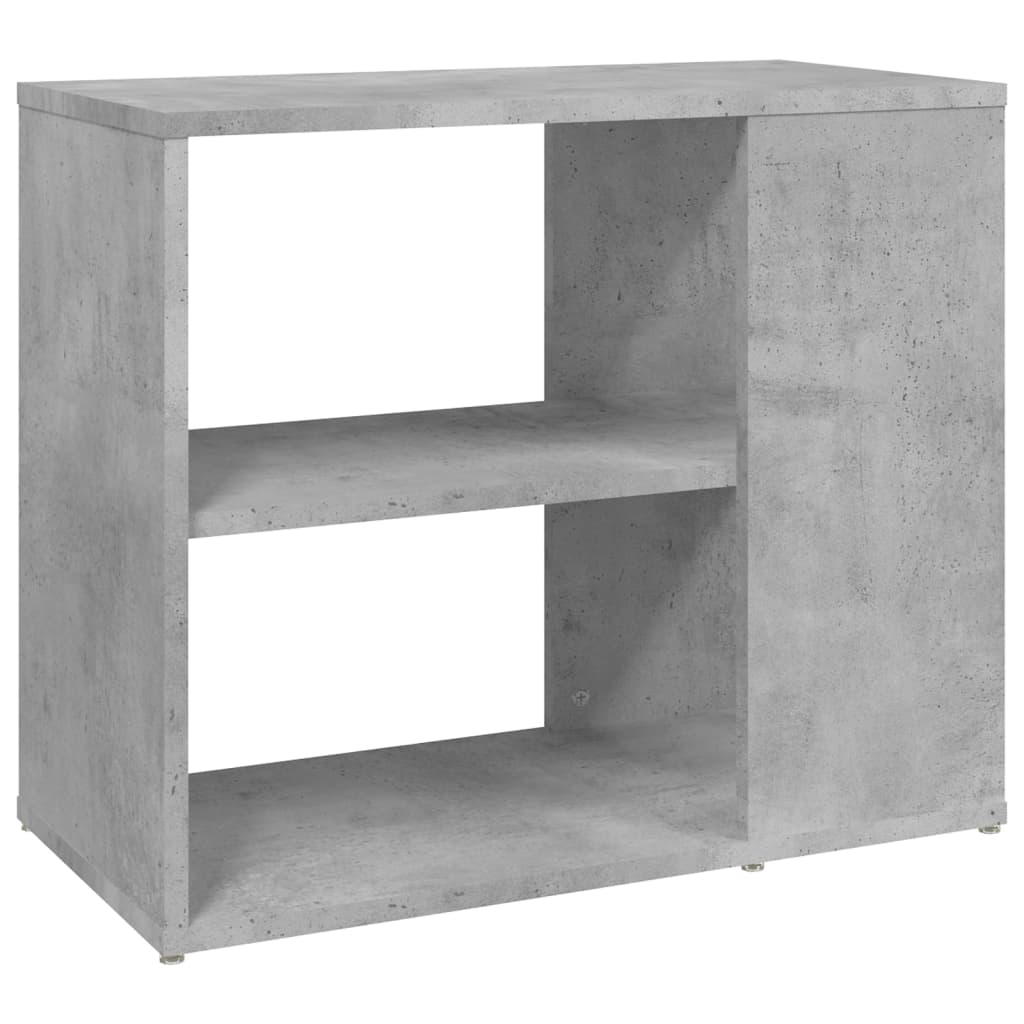 Sideskap betonggrå 60x30x50 cm konstruert tre
