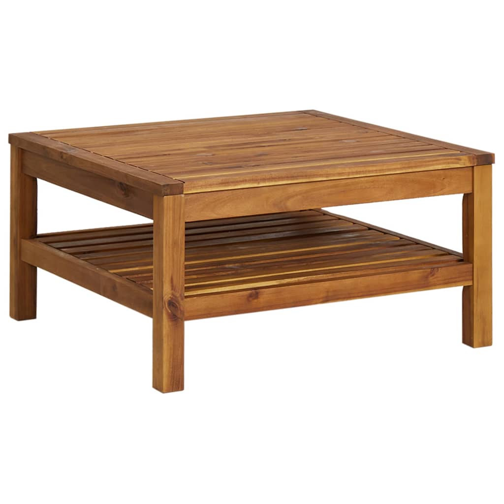 Salongbord 65x65x32 cm heltre akasie