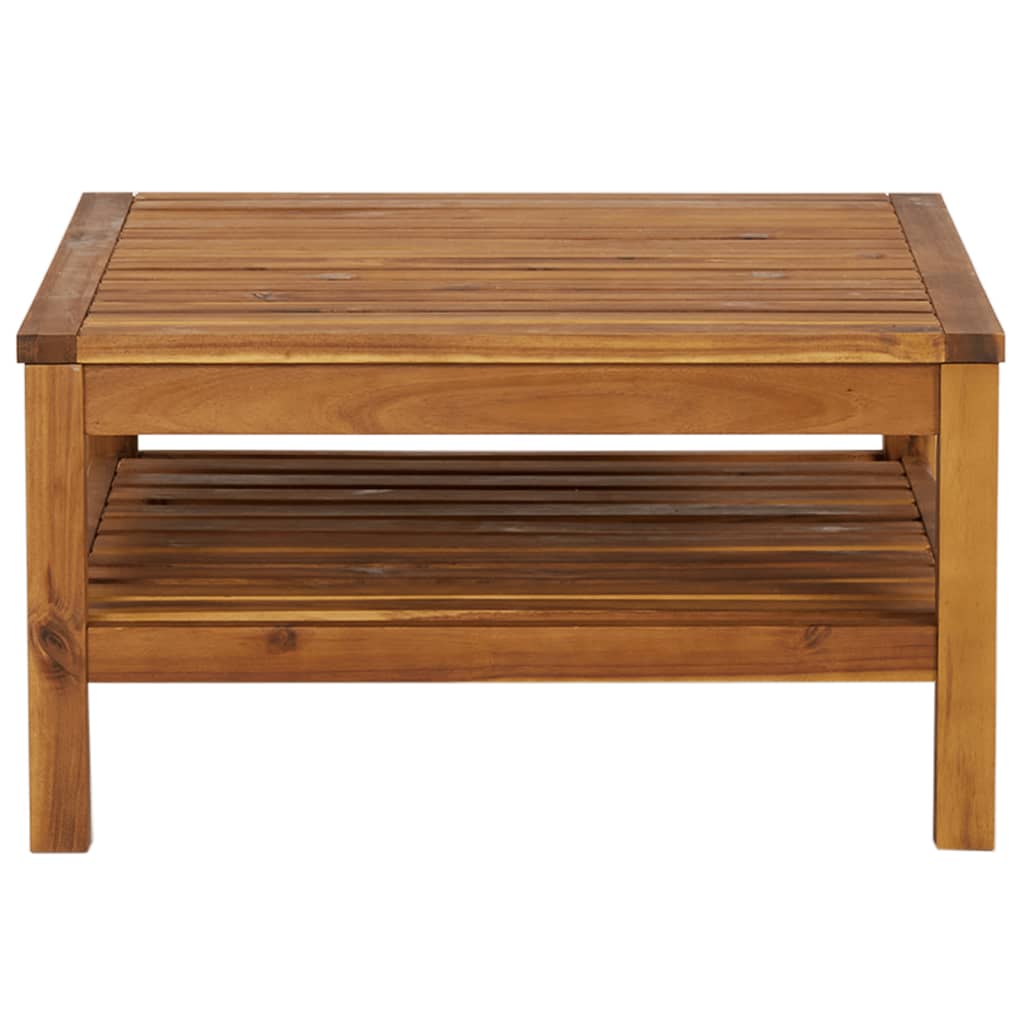 Salongbord 65x65x32 cm heltre akasie
