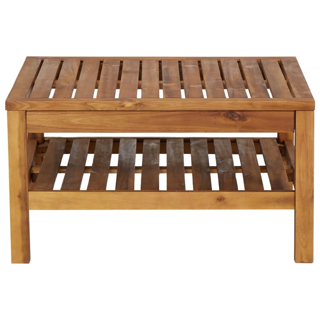 Salongbord 65x65x32 cm heltre akasie