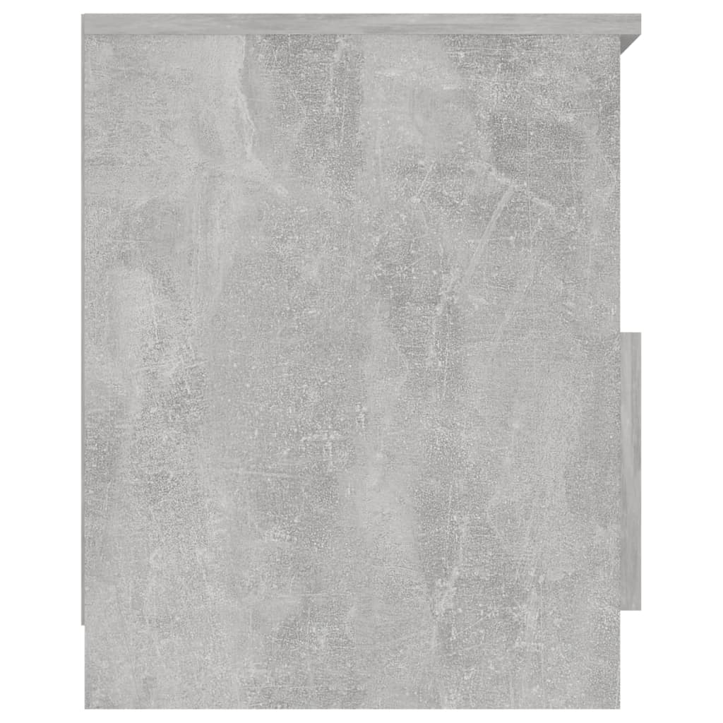 Nattbord betonggrå 40x40x50 cm konstruert tre