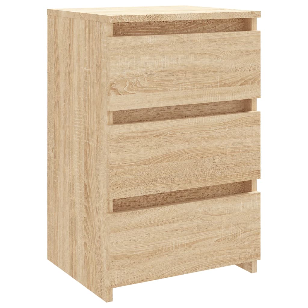 Nattbord sonoma eik 40x35x62,5 cm konstruert tre