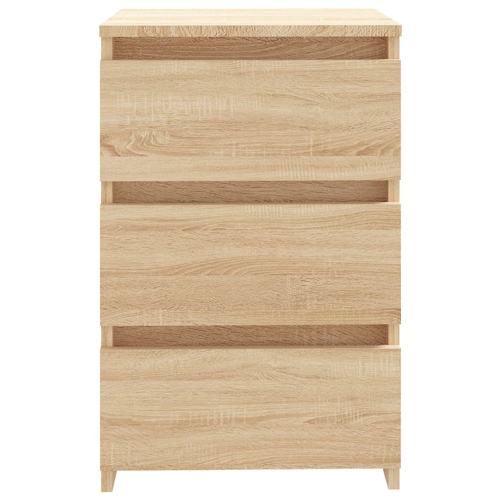 Nattbord sonoma eik 40x35x62,5 cm konstruert tre