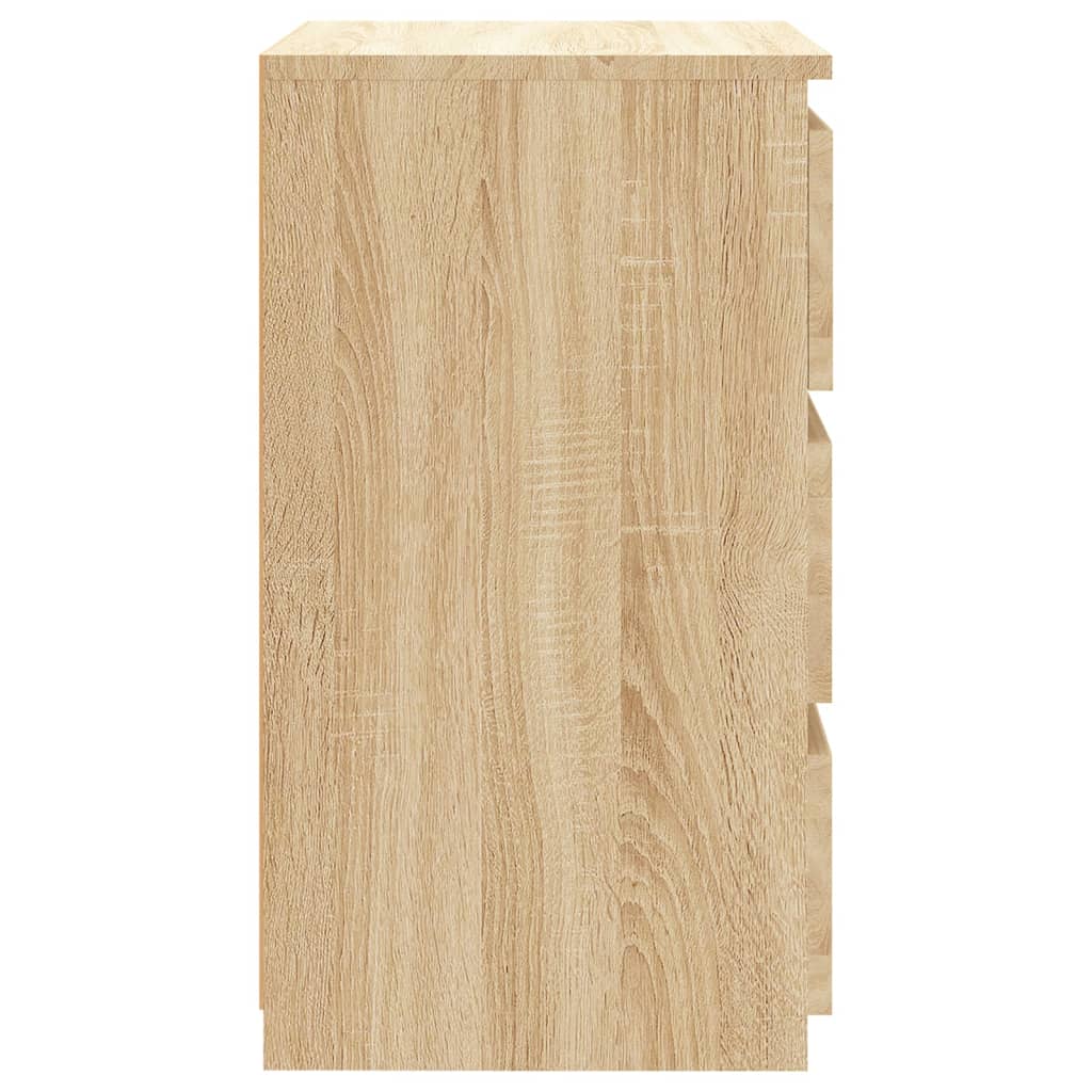 Nattbord sonoma eik 40x35x62,5 cm konstruert tre