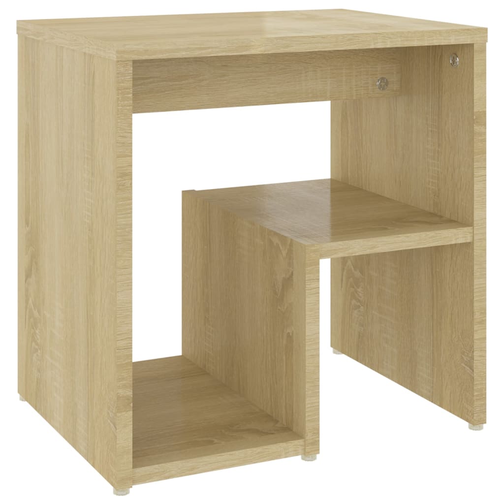 Nattbord sonoma eik 40x30x40 cm konstruert tre