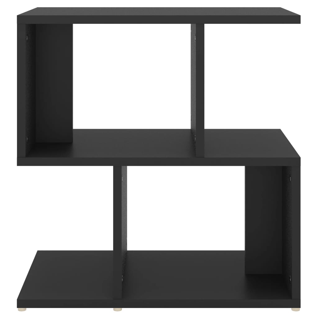 Nattbord 2 stk svart 50x30x51,5 cm konstruert tre