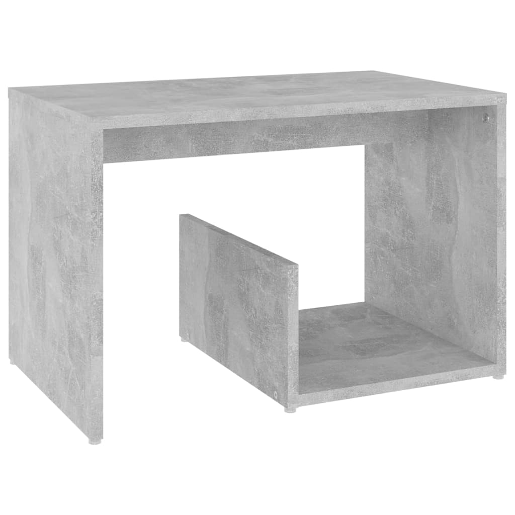 Sidebord betonggrå 59x36x38 cm konstruert tre vidaXL