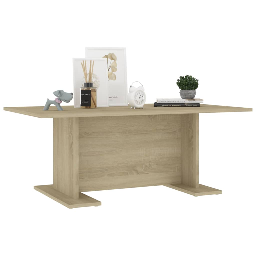 Salongbord sonoma eik 103,5x60x40 cm konstruert tre