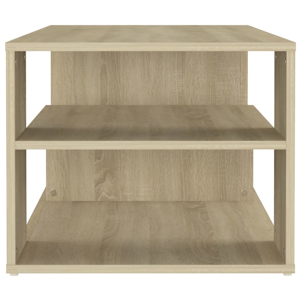 Salongbord Sonoma eik 100x50x40 cm konstruert tre