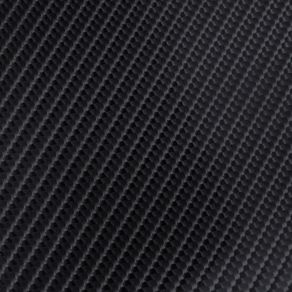 Bilfolier 2 stk 4D svart 100x150 cm+50x150 cm