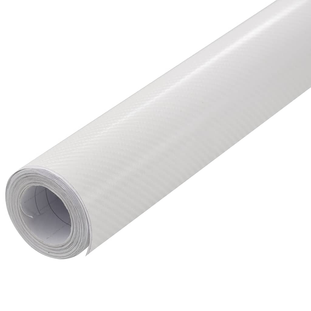 Bilfolier 2 stk 4D hvit 100x150 cm vidaXL