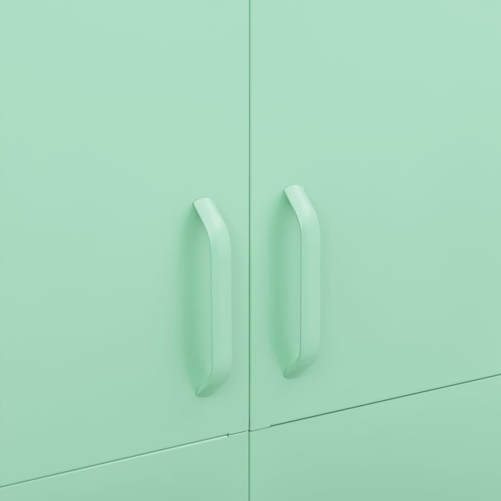 Garderobe mint 90x50x180 cm stål