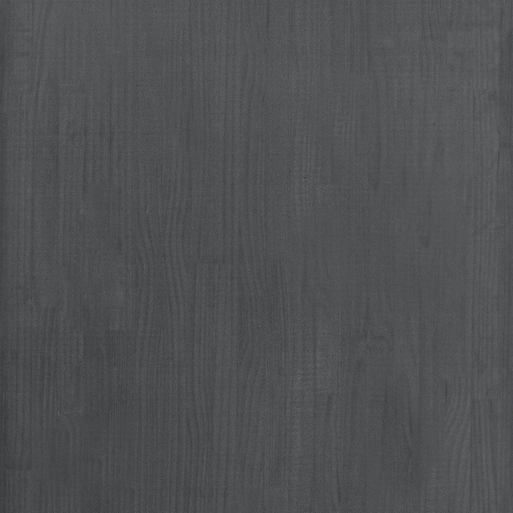Oppbevaringshylle 60x30x105 cm heltre furu grå