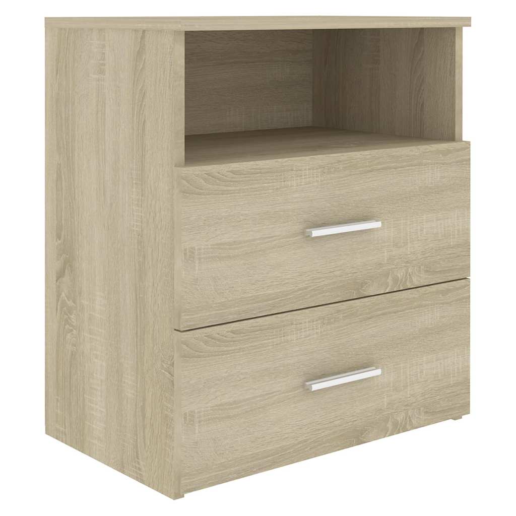 Nattbord sonoma eik 50x32x60 cm