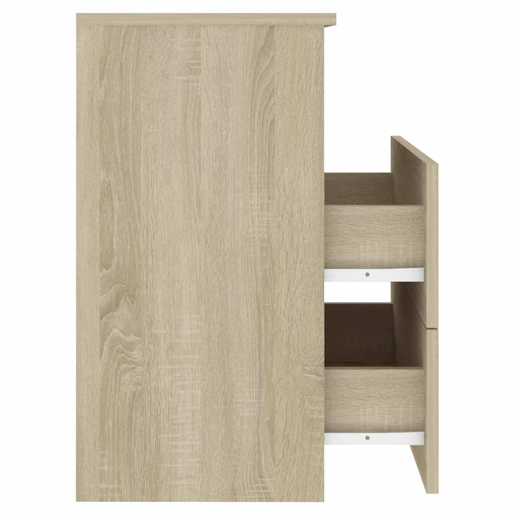 Nattbord sonoma eik 50x32x60 cm