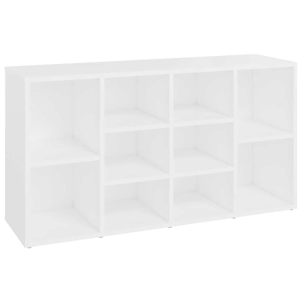 Skobenk hvit 103x30x55 cm konstruert tre