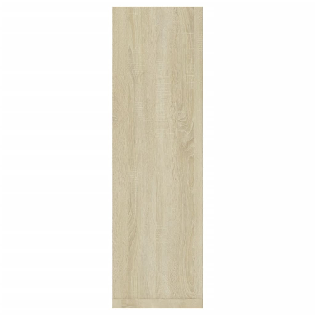 Vegghyller 2 stk sonoma eik 50x15x50 cm konstruert tre
