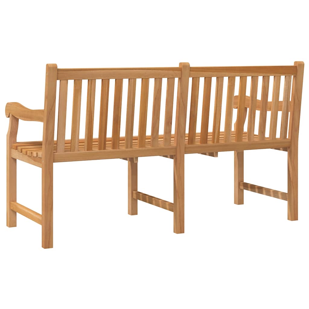 Hagebenk 150 cm heltre teak vidaXL