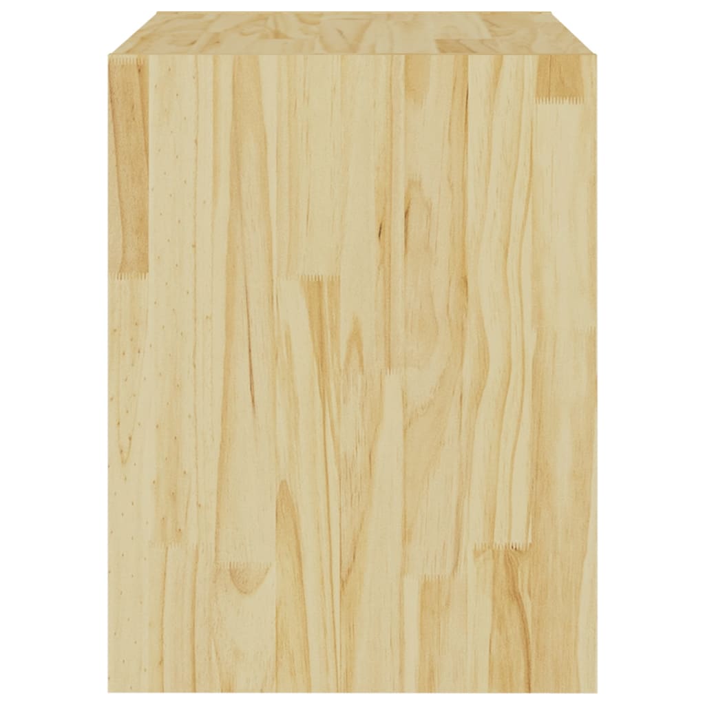 Nattbord 2 stk 40x30,5x40 cm heltre furu
