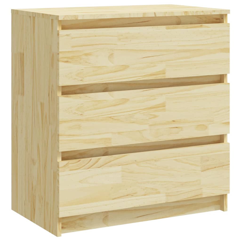 Nattbord 60x36x64 cm heltre furu vidaXL