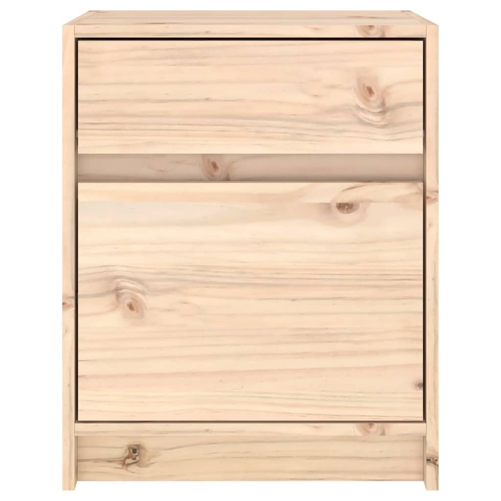 Nattbord 2 stk 40x31x50 cm heltre furu