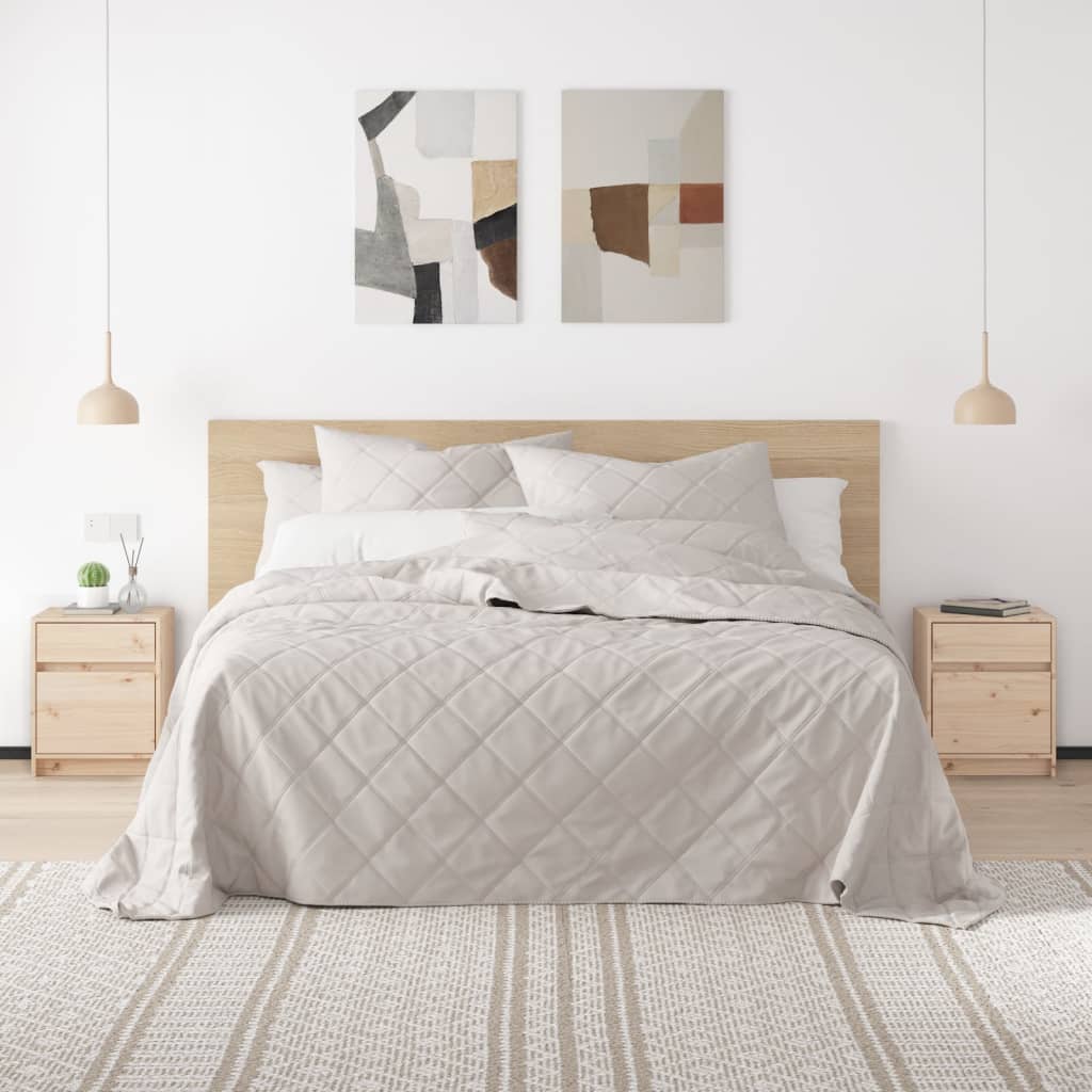 Nattbord 2 stk 40x31x50 cm heltre furu