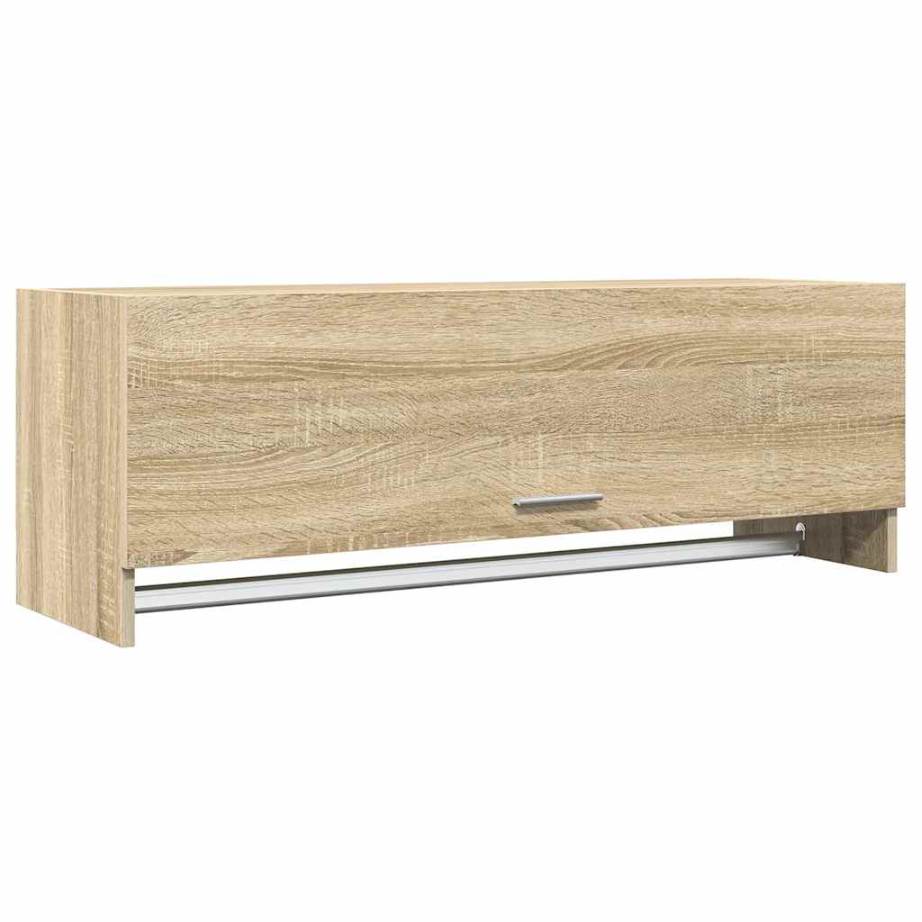 Garderobe sonoma eik 100x32,5x35 cm konstruert tre