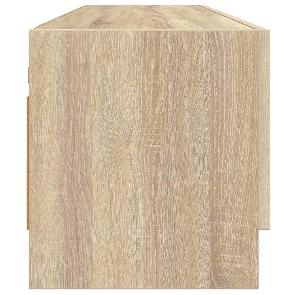 Garderobe sonoma eik 100x32,5x35 cm konstruert tre