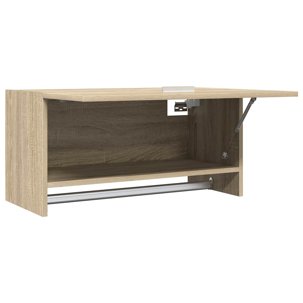 Garderobe sonoma eik 70x32,5x35 cm konstruert tre