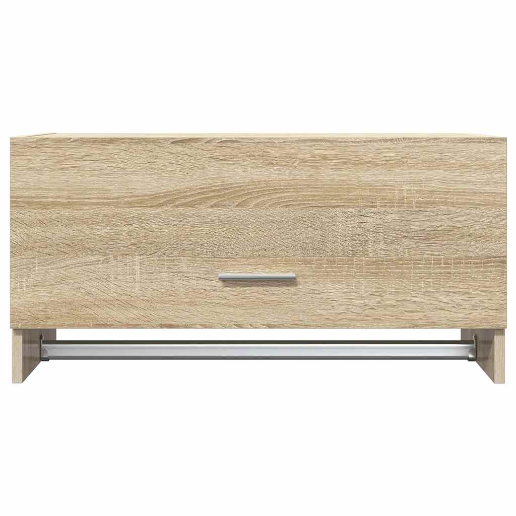 Garderobe sonoma eik 70x32,5x35 cm konstruert tre