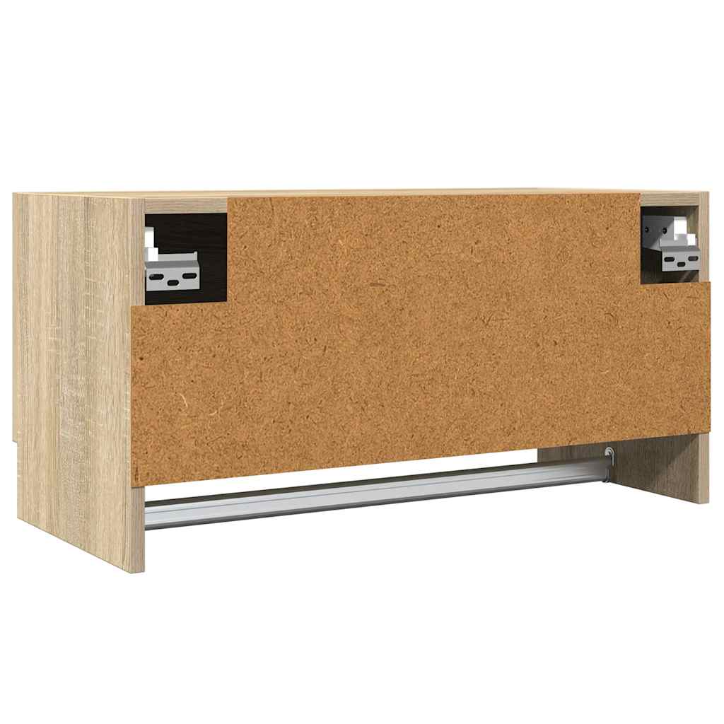 Garderobe sonoma eik 70x32,5x35 cm konstruert tre