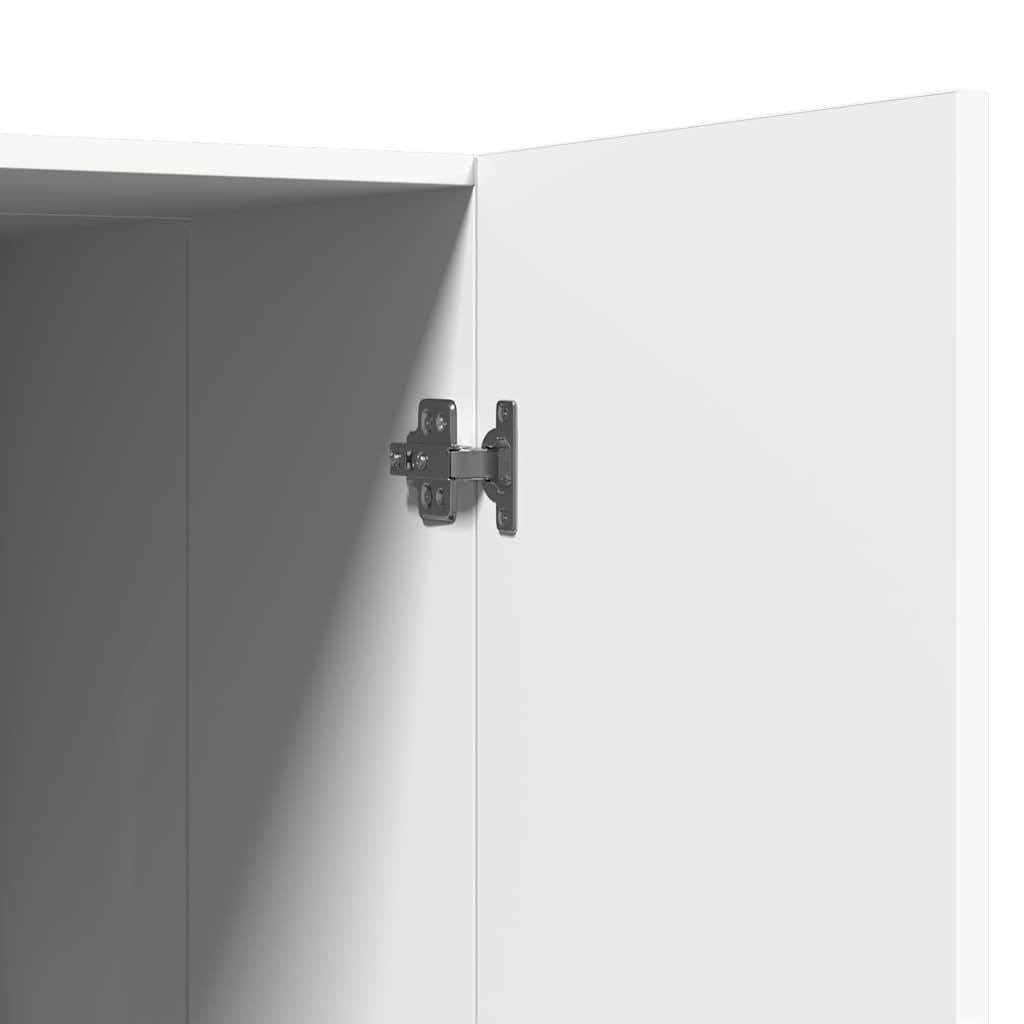 Vaskemaskinskap hvit 71x71,5x91,5 cm vidaXL