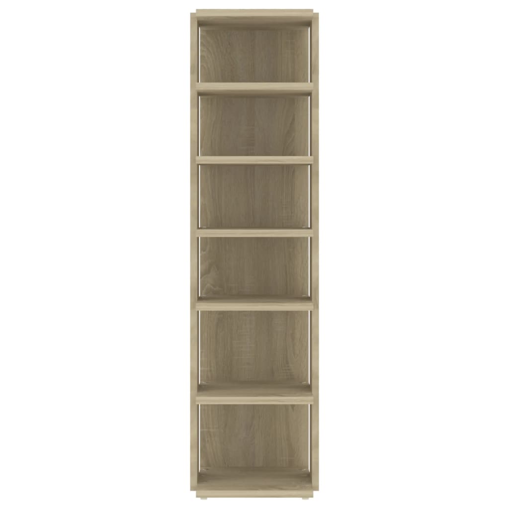 Skoskap sonoma eik 2 stk 27,5x27x102 cm