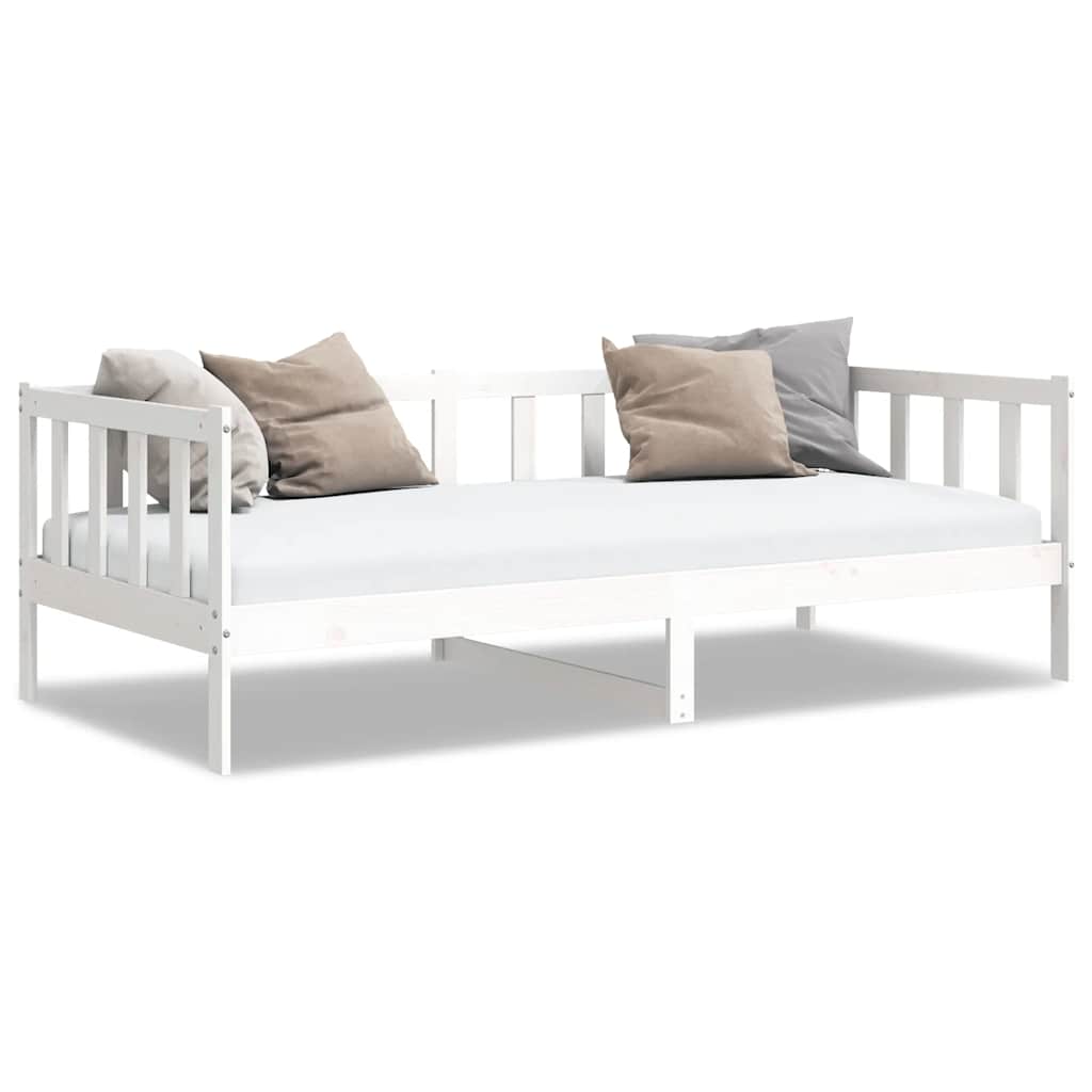 Dagseng hvit heltre furu 90x200 cm