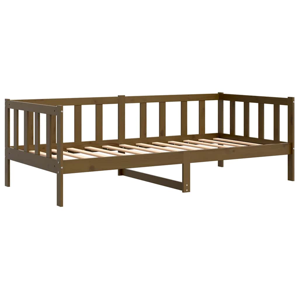 Dagseng honningbrun heltre furu 90x200 cm