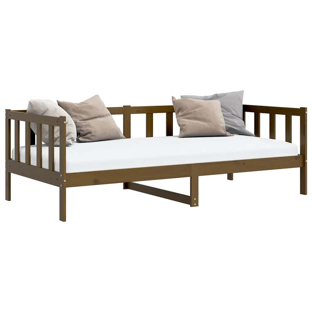 Dagseng honningbrun heltre furu 90x200 cm