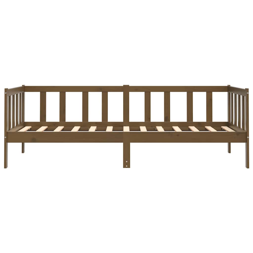 Dagseng honningbrun heltre furu 90x200 cm