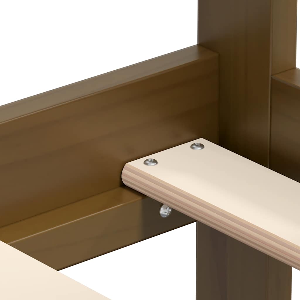 Dagseng honningbrun heltre furu 90x200 cm