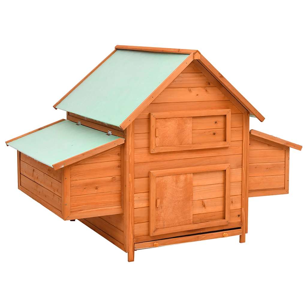 Hønsehus 150x96x110 cm heltre gran