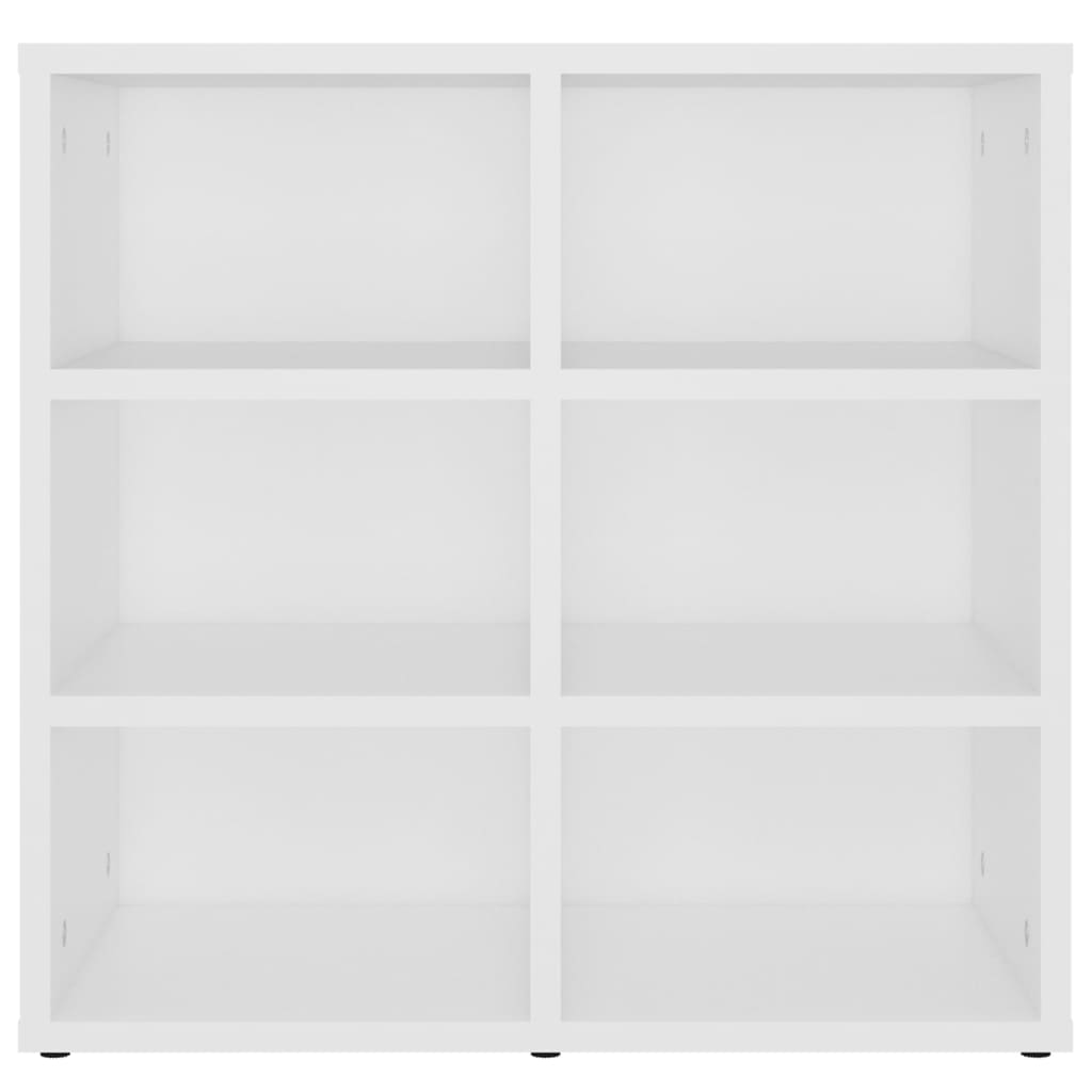Skoskap 2 stk hvit 52,5x30x50 cm