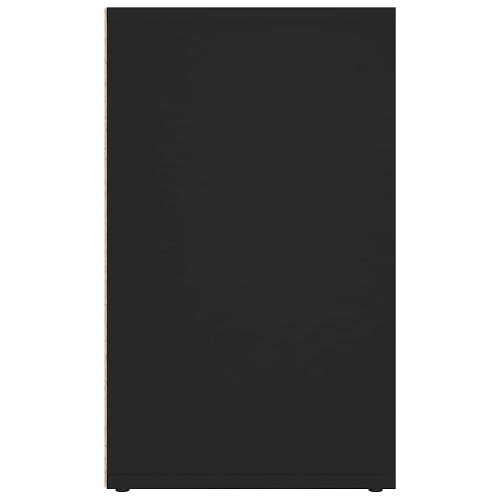 Skoskap 2 stk svart 52,5x30x50 cm